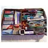 Office Supplies, Pens, Markers, Scissors, Staples
