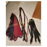 Leather Belts, Ties, & Suspenders