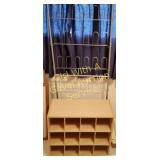 Over the Door Shoe Rack, & Closet Shoe Cube