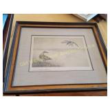 Ducks Landing by Leon Danchin