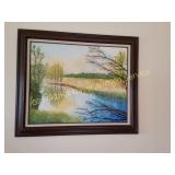 1990 Oil on Canvas by Don Wagner