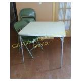 Samsonite Card Table & Chairs