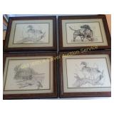 4 Framed Misc. Art-Wagner