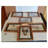 6 Misc. Wildlife Prints by Don Wagner