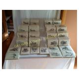 144 Pkgs of Wagner Art Cards  & 4 Display Stands