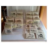 110 Pkg of Wagner Art Cards & 3 Display Stands