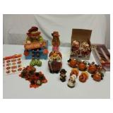 Thanksgiving Decorations, Candles, Salt/Pepper