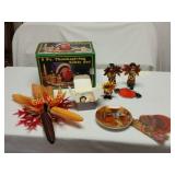Thanksgiving Table Set, Pilgrim Set, Wall Hanging