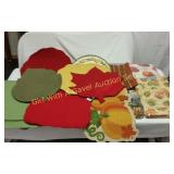 Fall Placemats, Tablecover