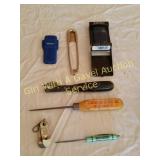 Pabst Key Chain, Ad Ice Pick, Lighters & more