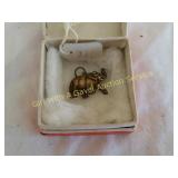 Miniature Gold Elephant Charm, 271 Tag was with it