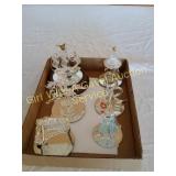 Hand Blown Glass Figures, Piano, Carousel, Ship