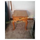 Broyhill Oak End Table with Drawer
