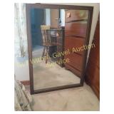 Solid Wood Framed Mirror
