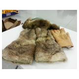 Fur Gloves, Hat & Leather Gloves