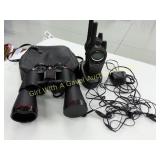 Simmons Binoculars & Cobra Handheld Talkies