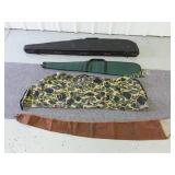 4 Rifle Cases, 3 soft case & 1 Hard