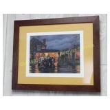 "Shop Talk" by David Barnhouse Framed Print