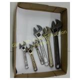 Variety of Misc. Adjustable Wrenches