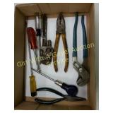Variety of Mis Hand Tools, Wrench, Screwdrivers,