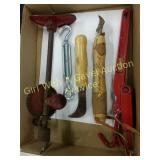 Hand Drill, Chimney Rock Opener, Etc