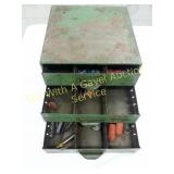3 Drawer Bin with Electrical Parts