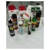 Round Up, Caulk, Flex Seal, Garbage Bags etc