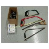 Bow Saws, Branch Saw, Anchors