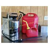 Craftsman Sprayer & Gas Cans