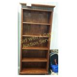 Wood Bookcase/Shelving Unit