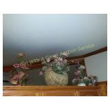 Imitation Flower Arrangements w/Bsk/Pots