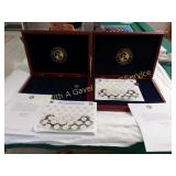 Presidential Coin Collection Boxes