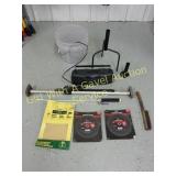 Hose Wand, Abrasive Blade, Flag Pole Holder