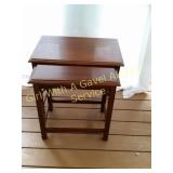 Knob Creek k Cherry Nesting Tables