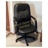 Black Leather Office Chair