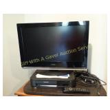 Vizio Flat Screen HDTV VD26L & VCR