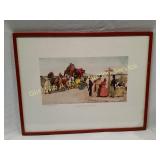 Albert Ludovici Print Mr Pecksniff Leaves