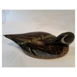 Charles Moore Signed Wood Duck Decoy