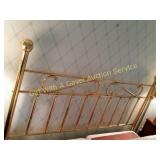 King Size Brass Headboard