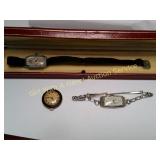 Antique Disco Watch, Waltham Watch & Other