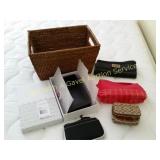 Lodis Wallet, Fossil Wallet, Coach Pill box, Baskt