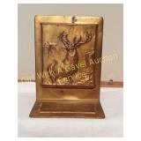 Vintage Brass Hartford Fire Insurance Book End