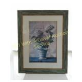 Fabrice De Villeneuve Framed Hidragea Art Print