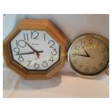 Bulova & Linden Wall Clocks
