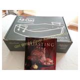 All Clad Not Stick Roasting Pan & Cookbook