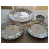 Calec Hand Painted Italian Dishes