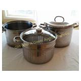 International Cookware Steamer Pot & Pots