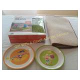 Boon Grass Dryer, Kids Plates, Dry Mat