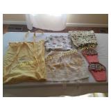 Embroidered Apron, Sonoma Aprons, Pot Holder