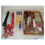 Misc Grout Tools, Branch Saw, Screen Cleaner